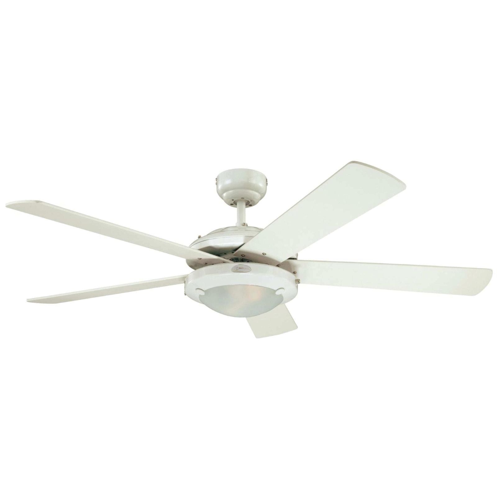 Westinghouse Comet Ceiling Fan with Light - 52 Inch Indoor/Outdoor Modern Bladeless Fan - Perfect for Bedroom, Living Room, Patio & Covered Porch