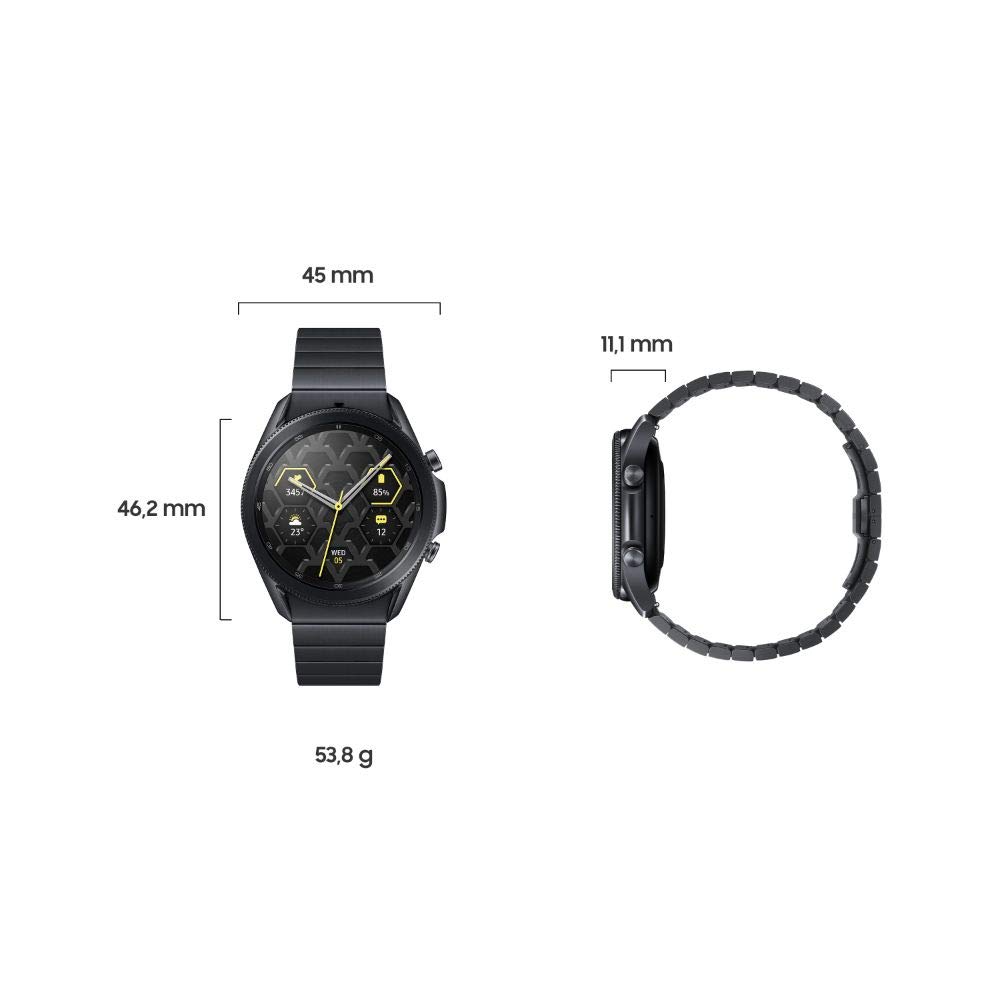 Samsung Galaxy Watch3 Smartwatch - Bluetooth Compatible with Android, Rotating Bezel, Fitness Tracker, Large Round Screen for Workouts & Daily Use