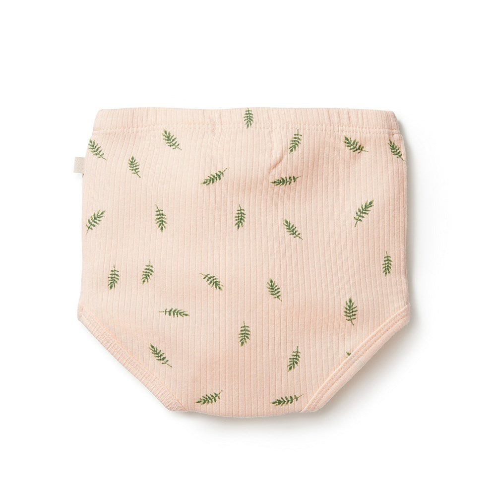Organic Cotton Ribbed Baby Diaper Pants - Soft, Breathable & Hypoallergenic for Newborns & Infants - Perfect for Daytime Play & Overnight Comfort