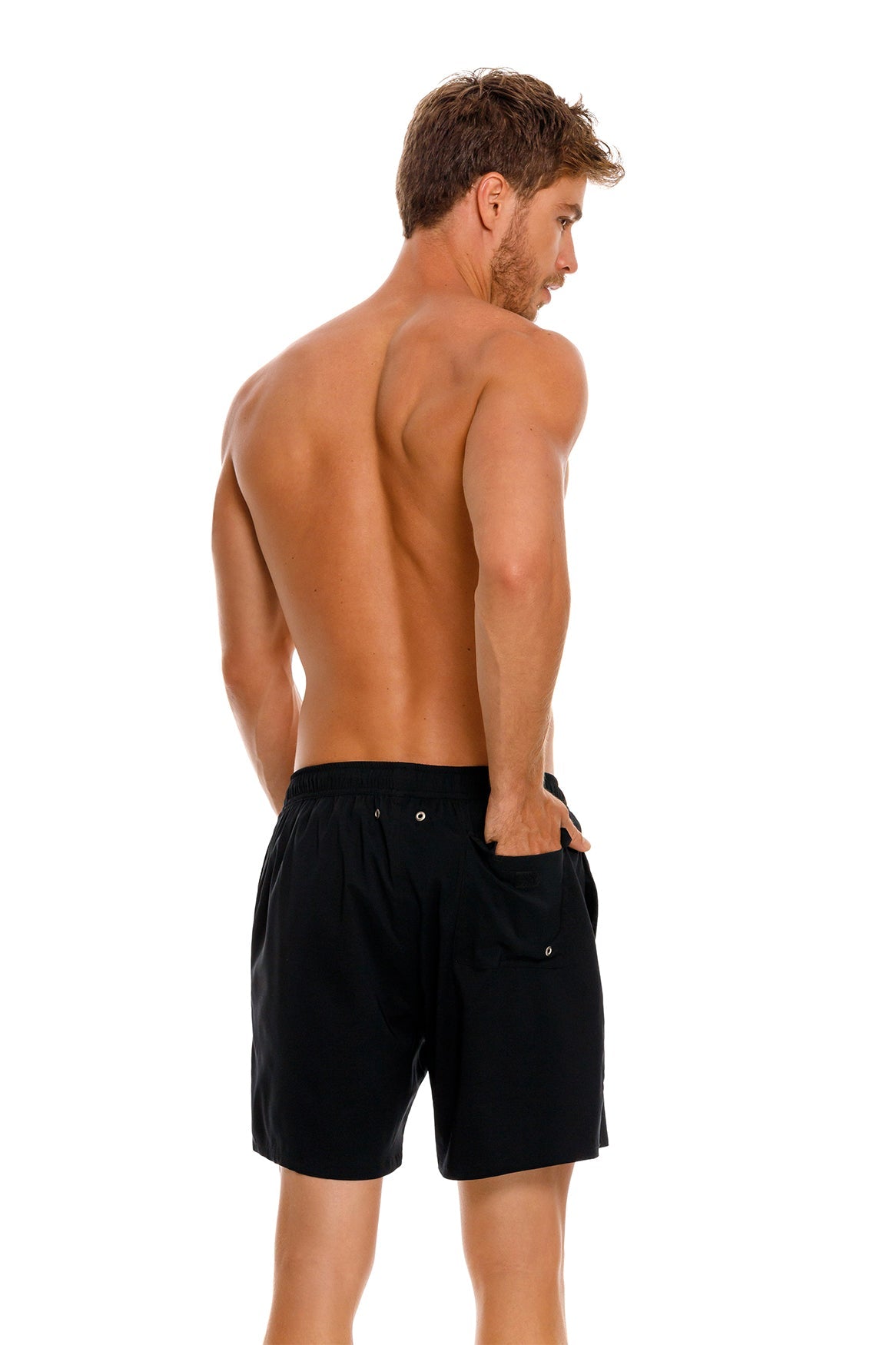 Joe Men's Quick-Dry Swim Trunks with Pockets - Comfortable Beach Shorts for Swimming, Surfing & Vacation - Perfect for Pool, Beach & Water Sports
