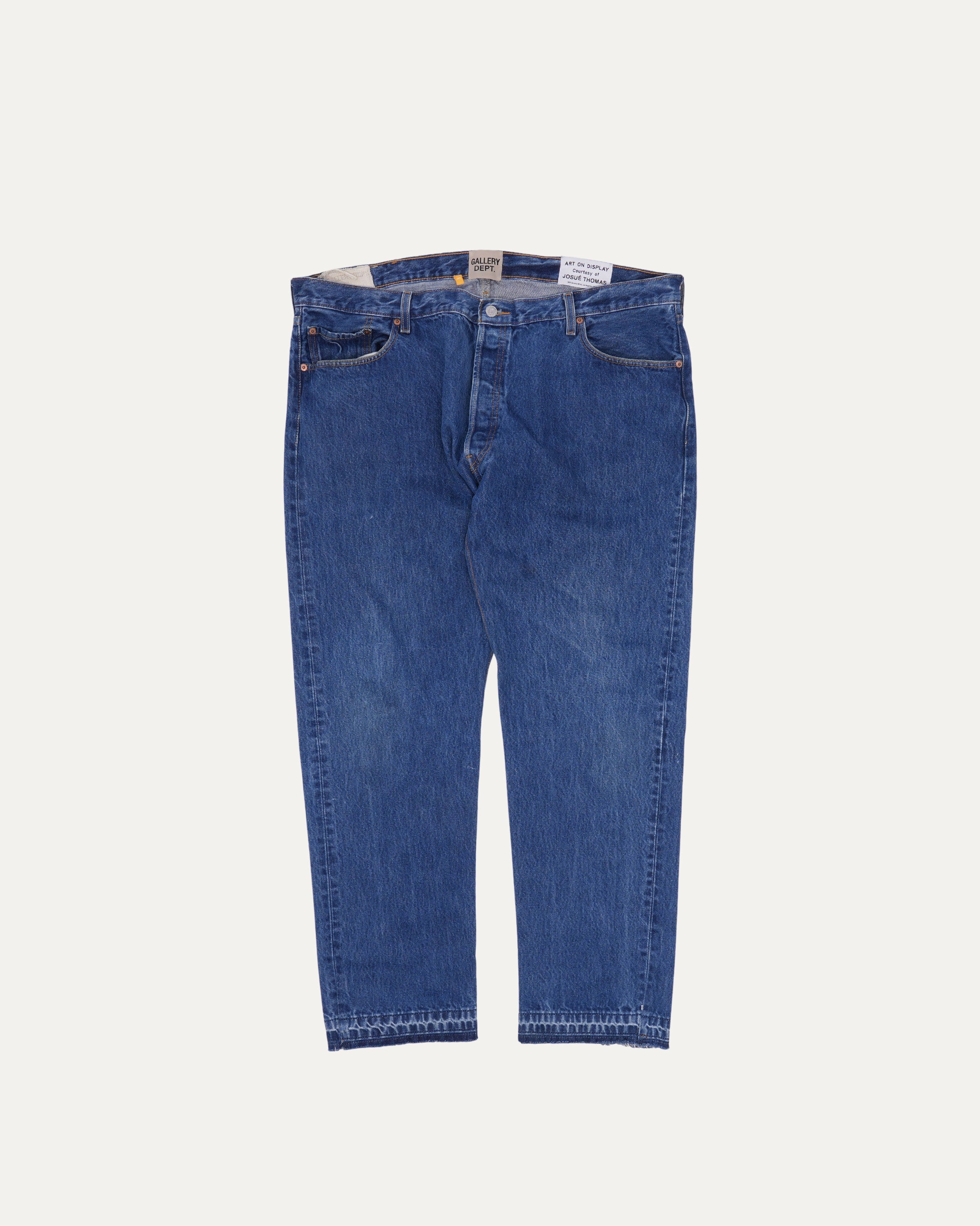 Gallery Dept 5001 High-Rise Distressed Skinny Jeans for Women - Vintage Washed Denim Pants with Stretch | Perfect for Casual Wear, Street Style & Night Out