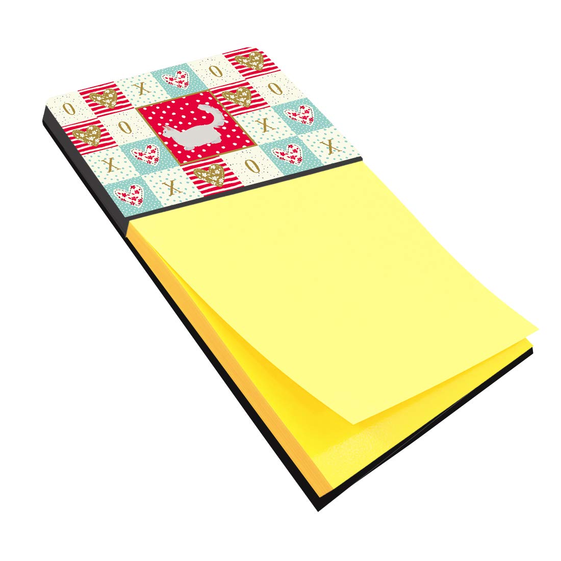 Munchkin #2 Cat Love Sticky Note Holder - Adorable Cat-Themed Memo Organizer for Office, Desk & Home Decor - Perfect for Notes, Reminders & Gift Ideas