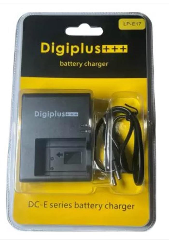 IJJA LPE-17 Universal Camera Battery Charger for Canon LP-E17 LP-E18 LP-E19 - Fast Charging Black Power Adapter - Perfect for DSLR Photography, Travel & Professional Shooting