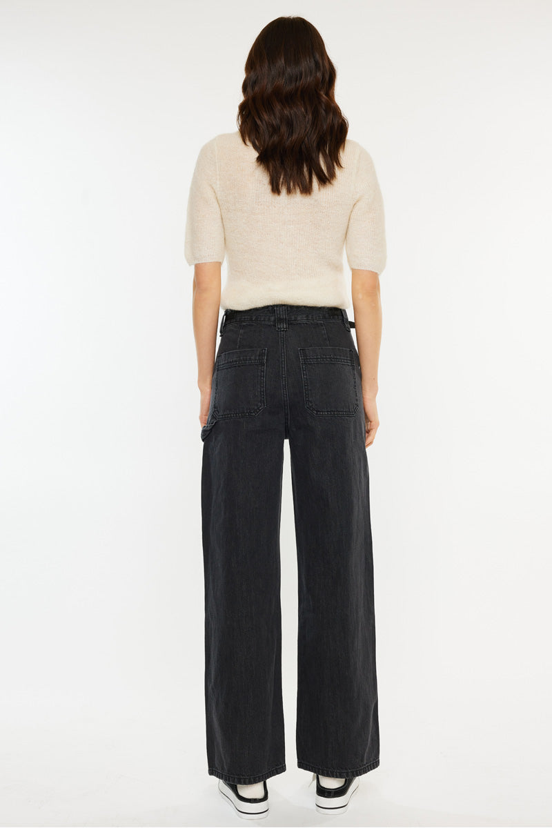 Liz High Rise 90's Skater Jeans for Women - Vintage Retro Denim Pants with Stretch - Perfect for Casual Wear, Street Style & Skateboarding