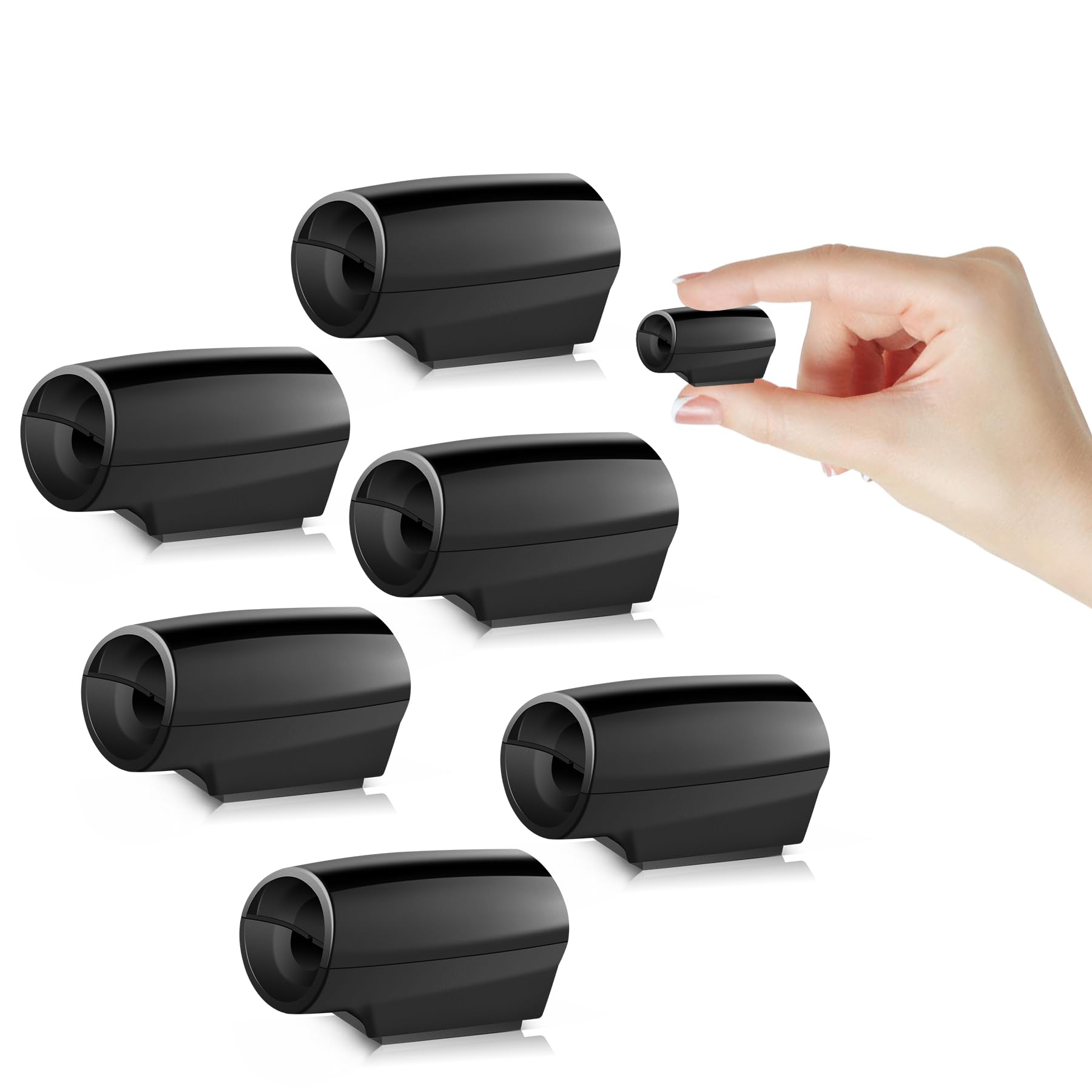 SINGARO 6 Pack Deer Whistle for Cars - Vehicle Warning Horn with Rubber Pads - Universal Car Exterior Accessories for Cars, Trucks & Motorcycles - Prevent Deer Collisions on Highways & Rural Roads
