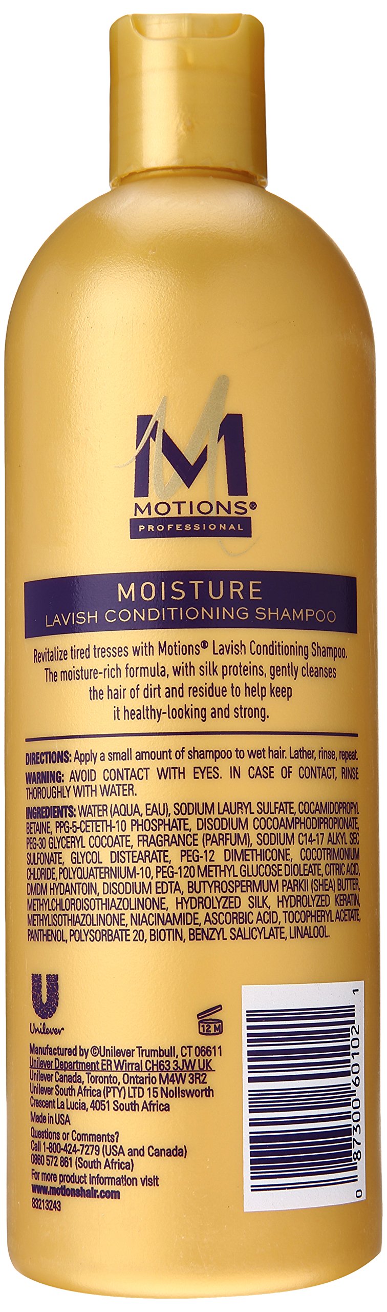 Motions at Home Lavish Conditioning Shampoo for Dry & Damaged Hair - 16 oz Hydrating & Repairing Formula - Perfect for Daily Use at Home & Salon