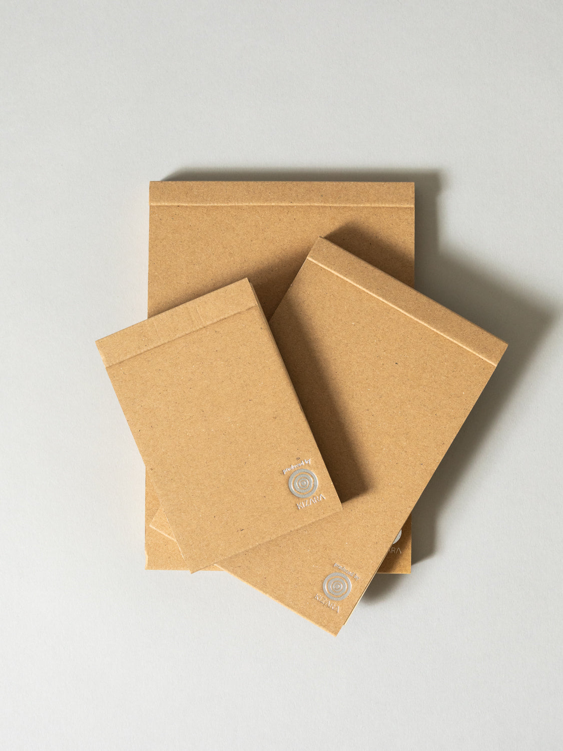 Kizara Wooden Memo Pad - Eco-Friendly Wood Sheet Notepad for Office, Home & School - Perfect for Notes, Lists & Reminders