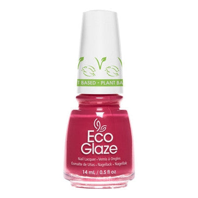 China Glaze Eco Glaze Nail Polish - Petunia Bloom 0.5 oz #82552 - Vegan & Cruelty-Free Nail Lacquer for Salon-Quality Manicures at Home