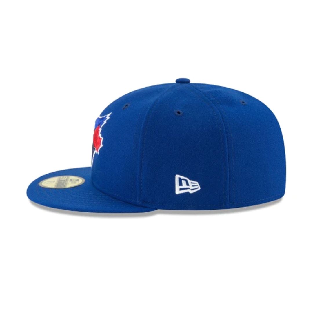 Authentic New Era 59FIFTY Fitted Toronto Blue Jays Baseball Cap - Official MLB Licensed Hat for Sports Fans & Streetwear Fashion