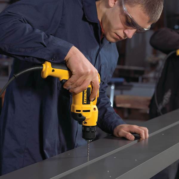 DEWALT 8Amp VSR Pistol Grip Drill - Refurbished with Full Warranty (Model DWD112) | Heavy-Duty Power Tool for Woodworking, Metal Drilling & DIY Projects