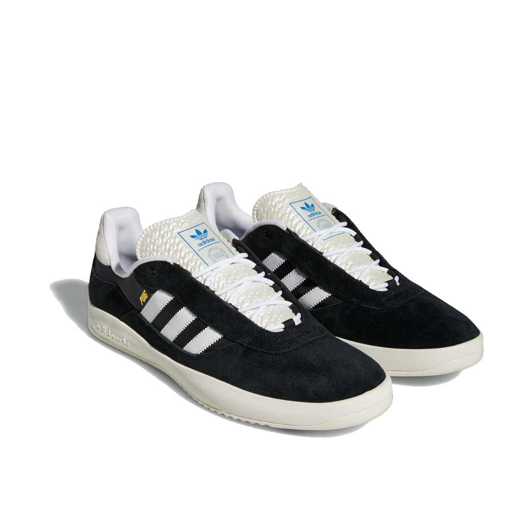 Adidas PUIG Sneakers for Men - Core Black/Cloud White/Blue Bird - Lightweight Running Shoes for Gym & Casual Wear