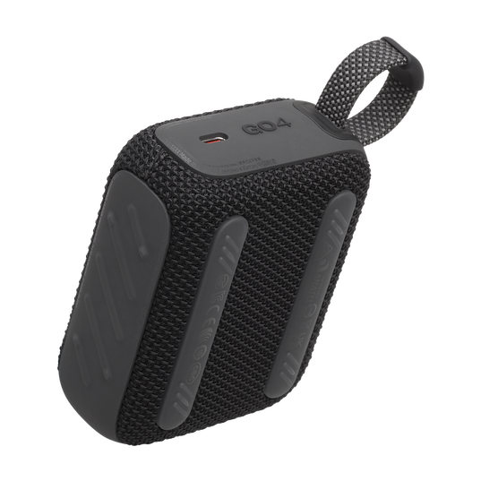 JBL GO 4 Portable Bluetooth Speaker - Black | Wireless Speaker for Outdoor, Travel, Beach & Home Use