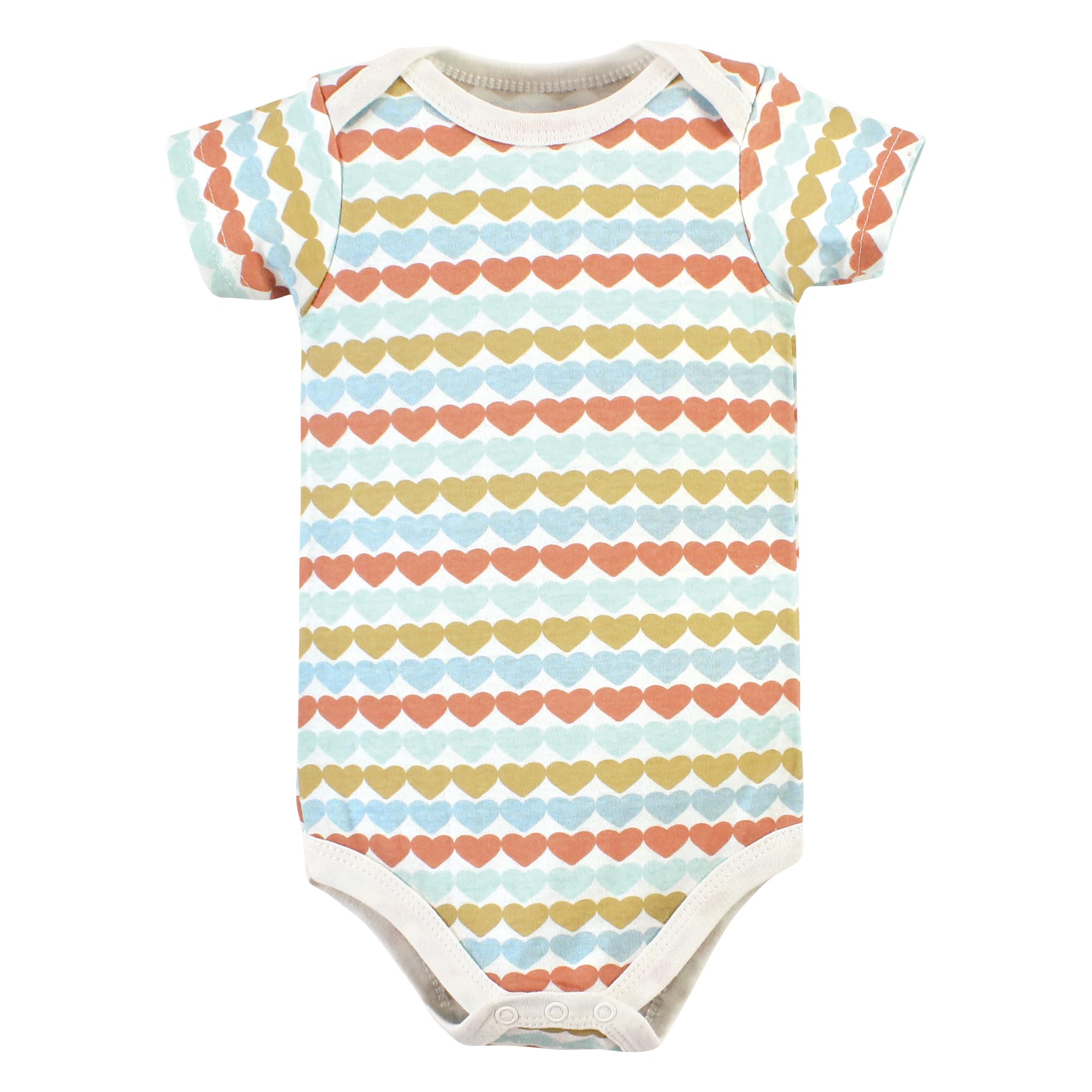Hudson Baby Unisex Cotton Bodysuits - 5-Pack Magical Rainbow | Soft Preemie Onesies for Newborns | Perfect for Everyday Wear, Gifts & Photo Shoots