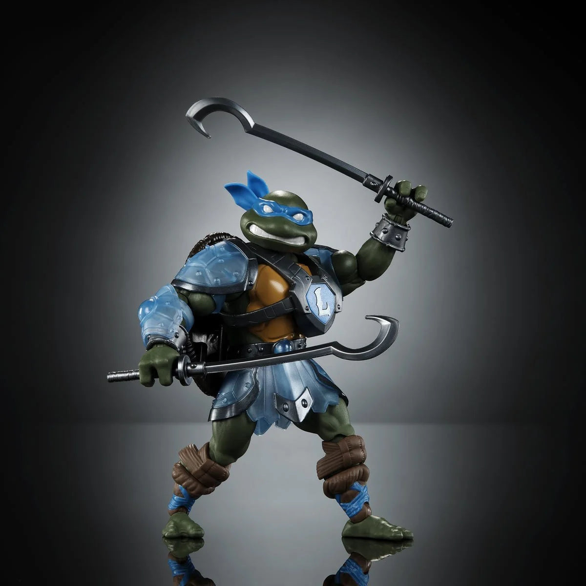 Leonardo Masters of the Universe Origins Turtles of Grayskull Wave 6 Action Figure - Collectible Toy for Fans & Display - Perfect for Play, Gifts, and Comic Con Events