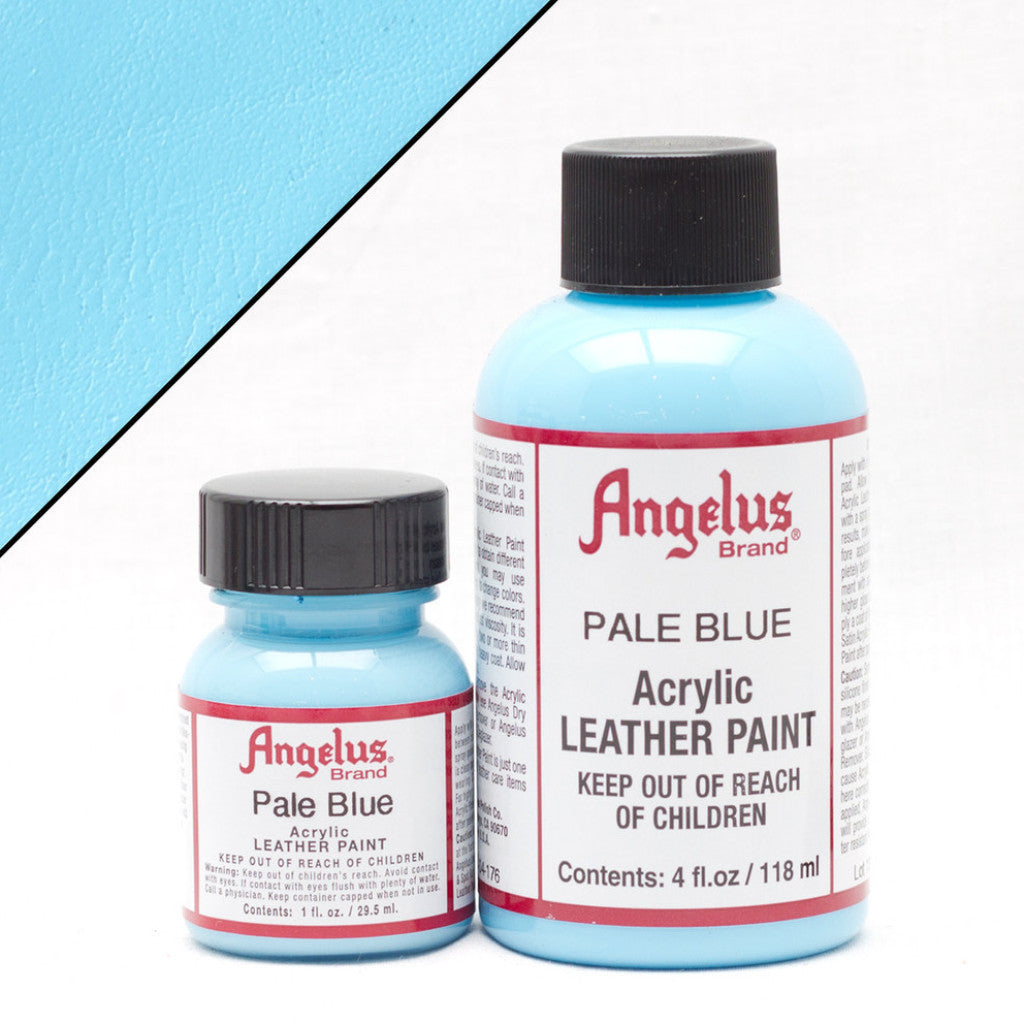 ANGELUS Acrylic Leather Paint - 4 fl oz Bottle for Leather Shoes, Bags & Jackets - Premium Waterproof Leather Dye for DIY Craft & Repair Projects