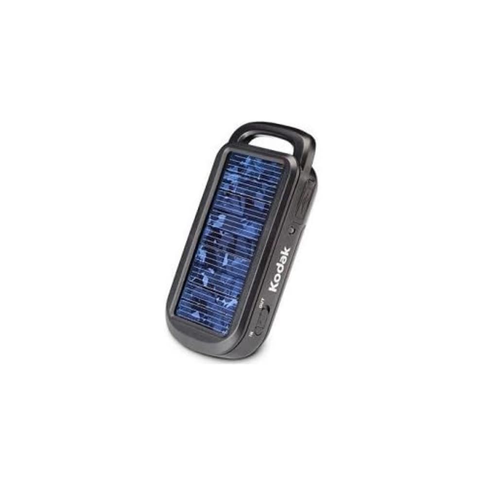 Kodak KS100-C+2 Solar Charger - Portable Solar Panel Charger for Phones, Tablets & USB Devices | Perfect for Camping, Hiking & Emergency Power Outages