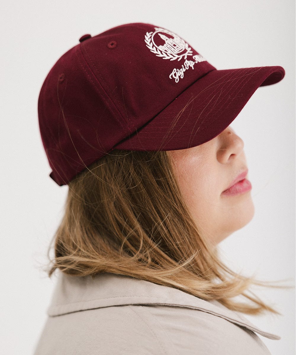 Gigi Crest Baseball Cap for Men & Women - Adjustable Dad Hat with Embroidered Logo - Perfect for Outdoor Sports, Casual Wear & Sun Protection