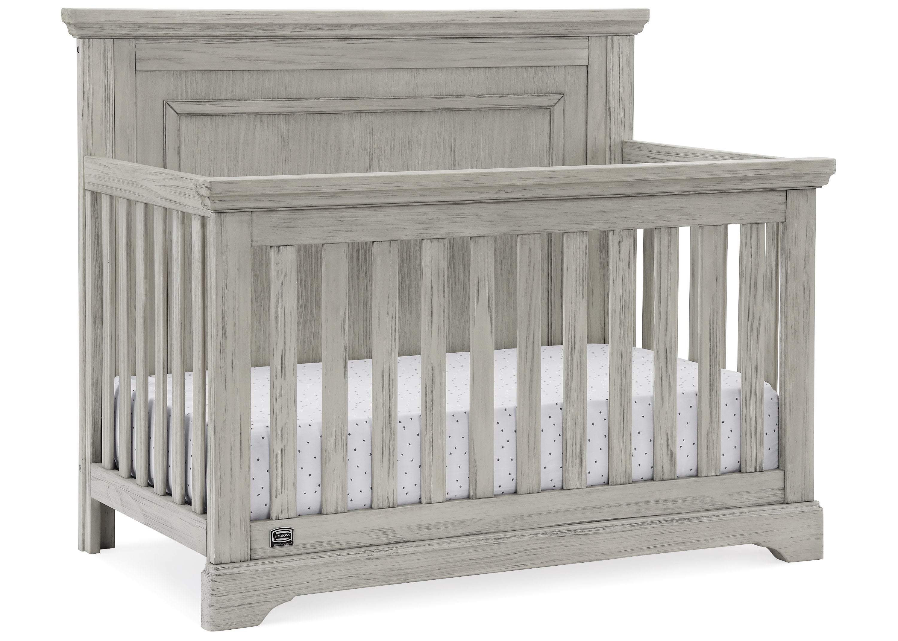 Paloma 4-in-1 Convertible Baby Crib - Toddler Bed, Daybed & Full-Size Bed - Modern Nursery Furniture for Boys & Girls - Perfect for Newborns to Teens Bedroom