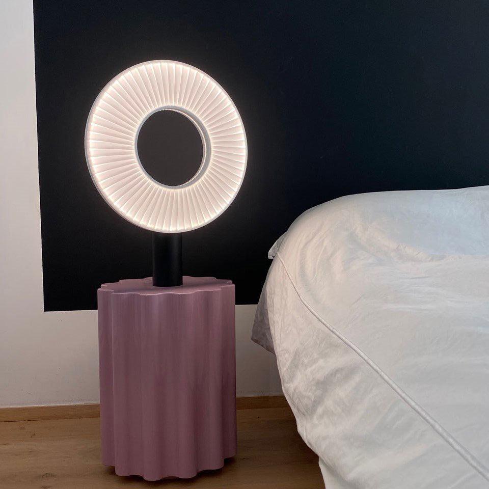 Vespera Modern Table Lamp - Stylish Bedside & Living Room Lighting for Home Decor | Perfect for Reading, Relaxing & Nightstand Use