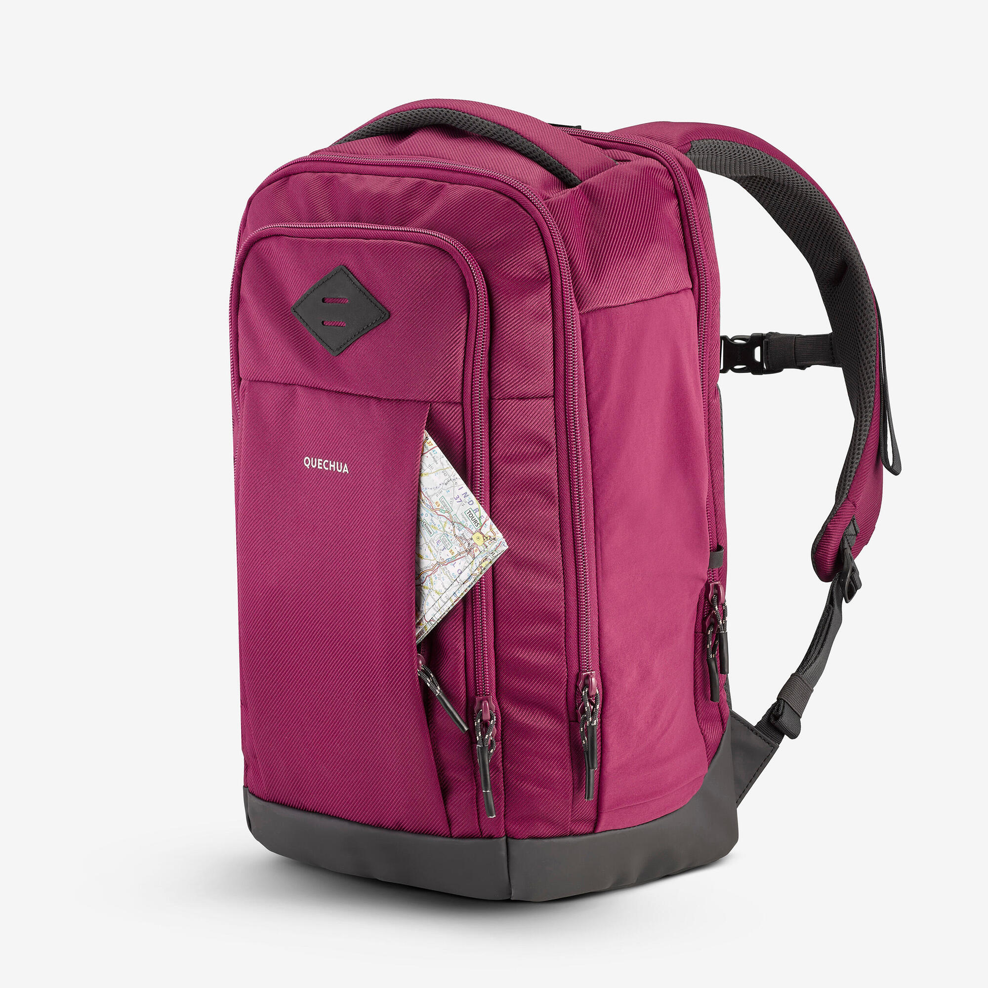 Quechua NH Escape 500 23L Lightweight Hiking Backpack for Men & Women - Water-Resistant Daypack for Outdoor Adventures, Camping & Travel