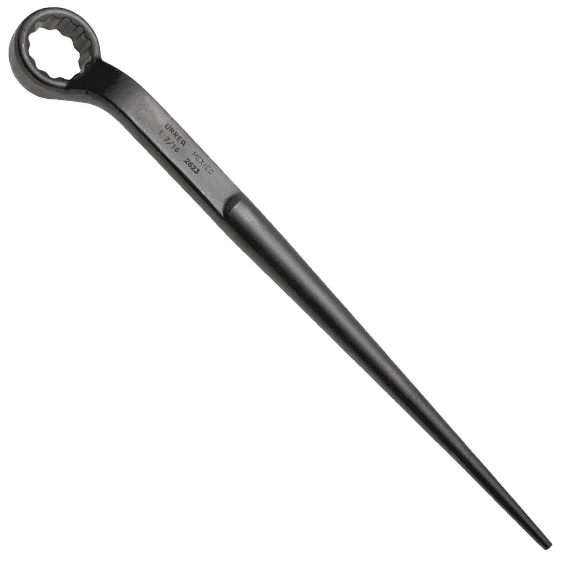 Urrea 2629 1113/16-Inch 121-Point Box Spud Wrench - Heavy Duty Plumbing Tool for Pipe Fittings & Mechanical Repairs | Ideal for Professional Plumbers & DIY Home Improvement Projects