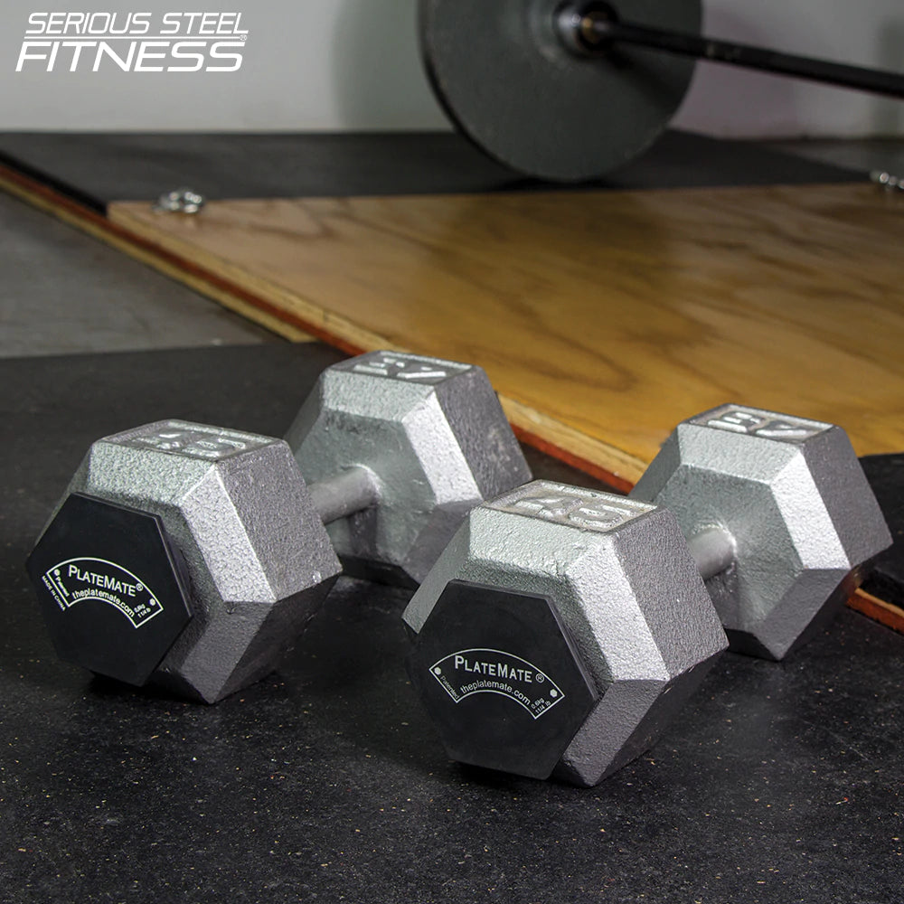 1.25 lb Hex PlateMate Weight Plates (Pair) - Perfect for Home Gym, Strength Training & CrossFit Workouts