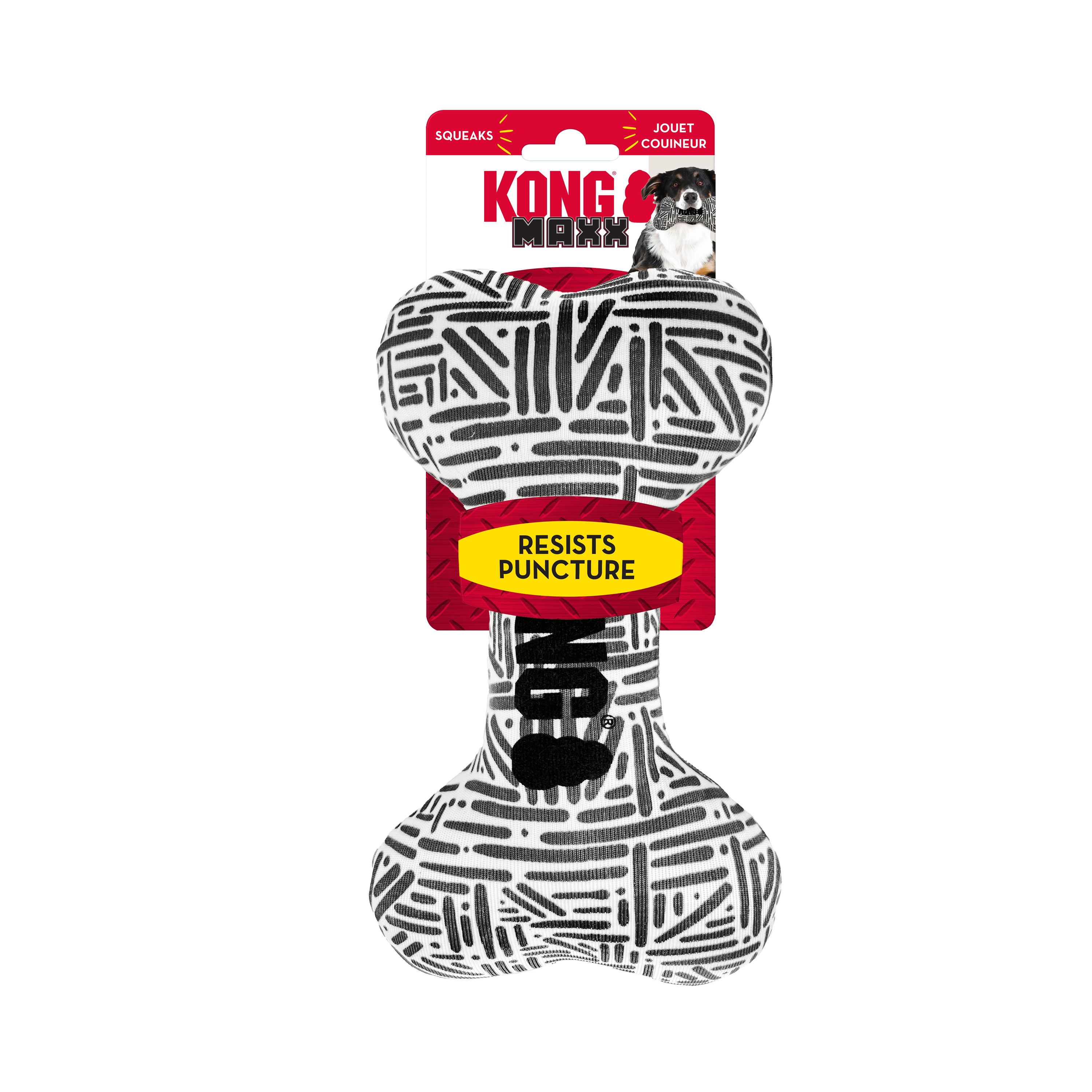 KONG Maxx Bone Dog Toy - Durable Chew Toy for Large Dogs - Perfect for Aggressive Chewers, Playtime & Training
