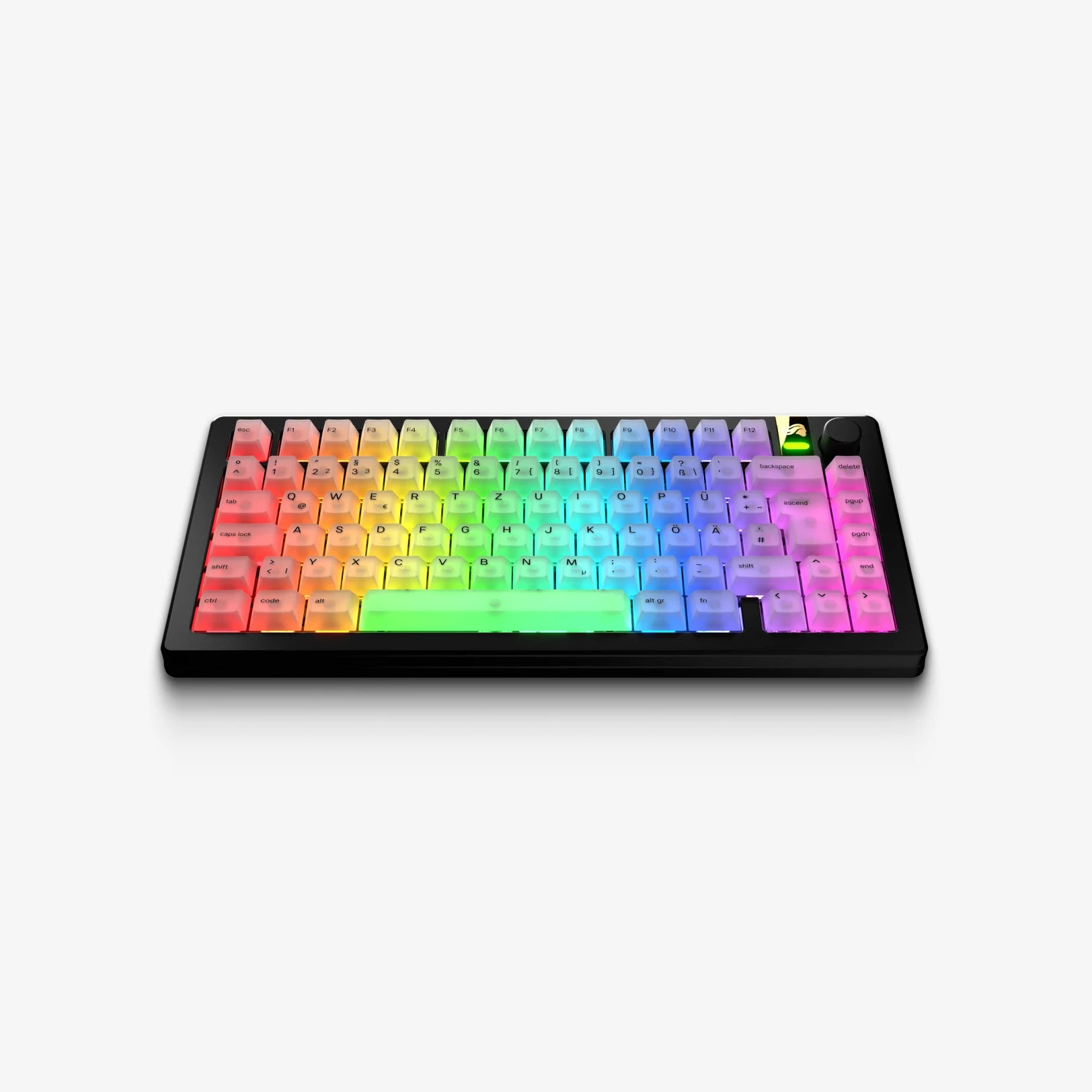 Polychroma V2 RGB Backlit Keycaps for Mechanical Keyboards - Customizable LED Gaming Keycaps for PC, Mac, Laptop (Perfect for Gaming, Typing & Night Use)