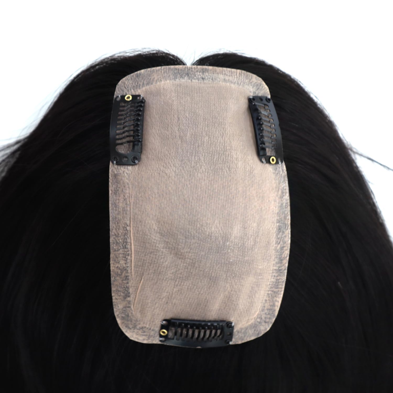 15in Human Hair Toppers for Women - 3