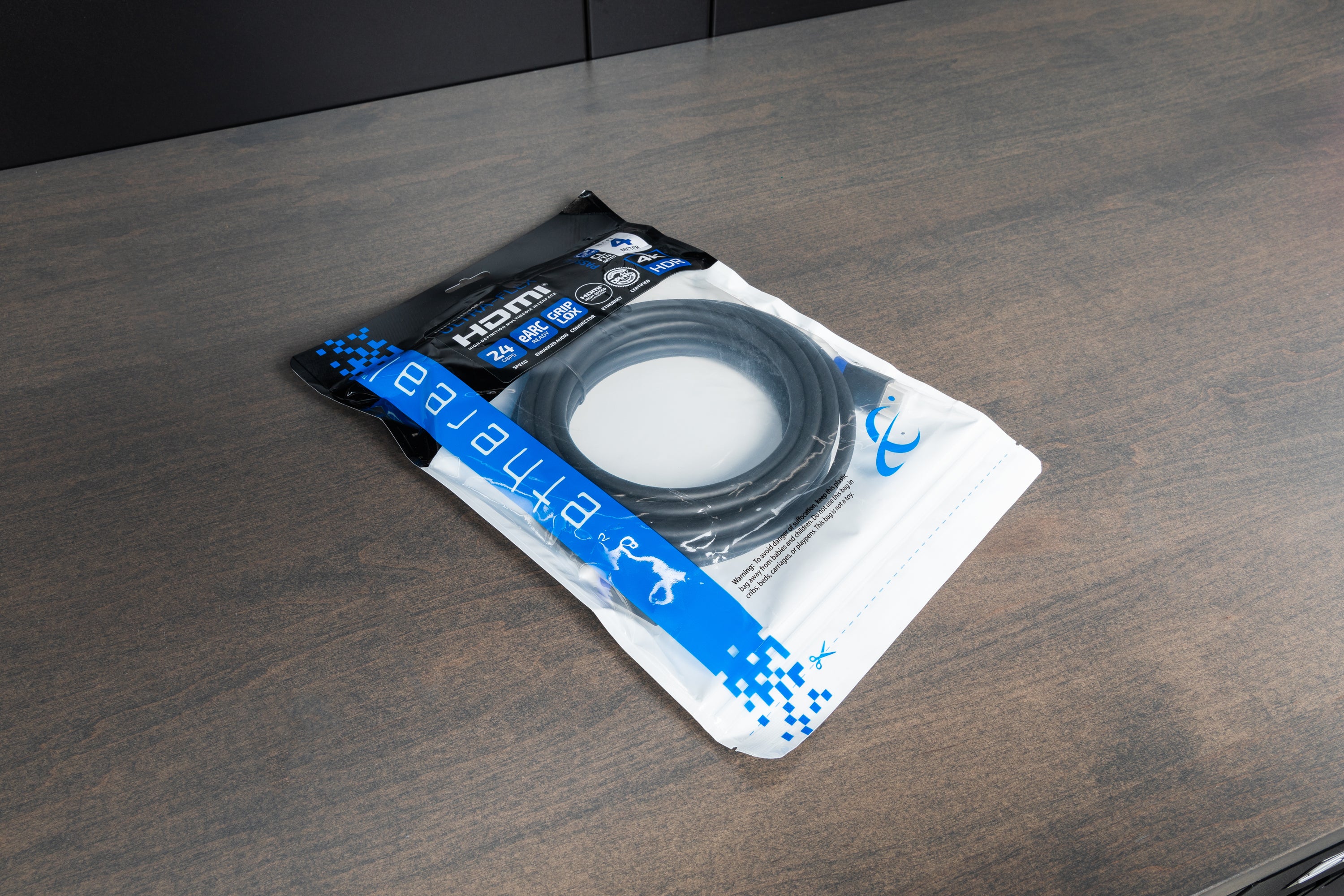 Premium High-Speed HDMI Cable 4K 60Hz 18Gbps - Supports 3D, HDR, Ethernet & ARC - Perfect for Home Theater, Gaming & 4K TV Setup