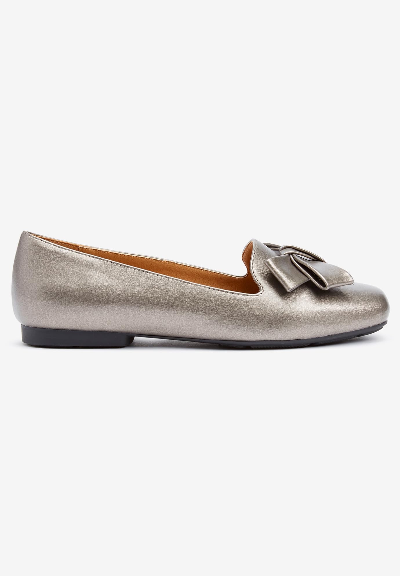 Comfortview Women's Wide Width The Rafika Flat - Comfortable Slip-On Shoes for Work, Travel & Everyday Wear