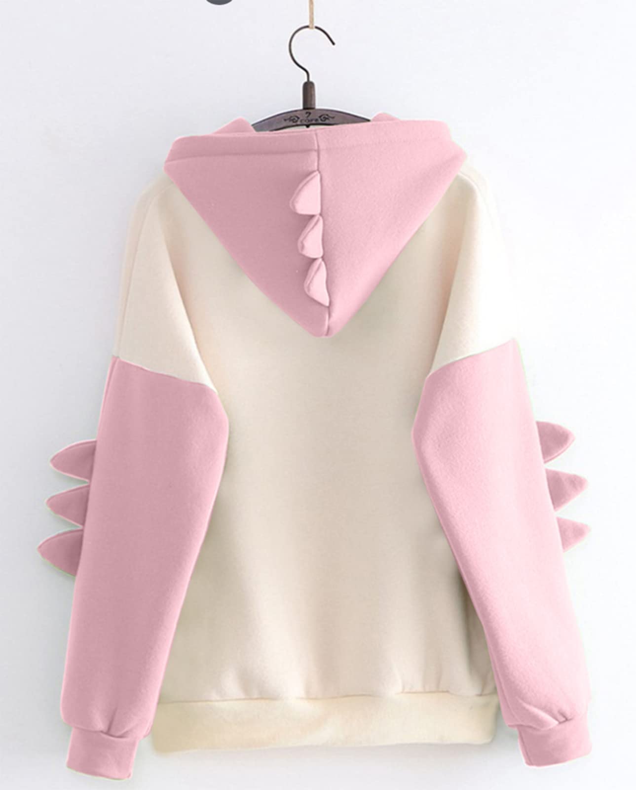 Cute Dinosaur Hoodie for Women - Kawaii Pullover Sweatshirt with Hood | Perfect for Casual Wear, Cosplay & Anime Lovers