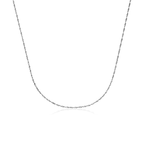 14K White Gold