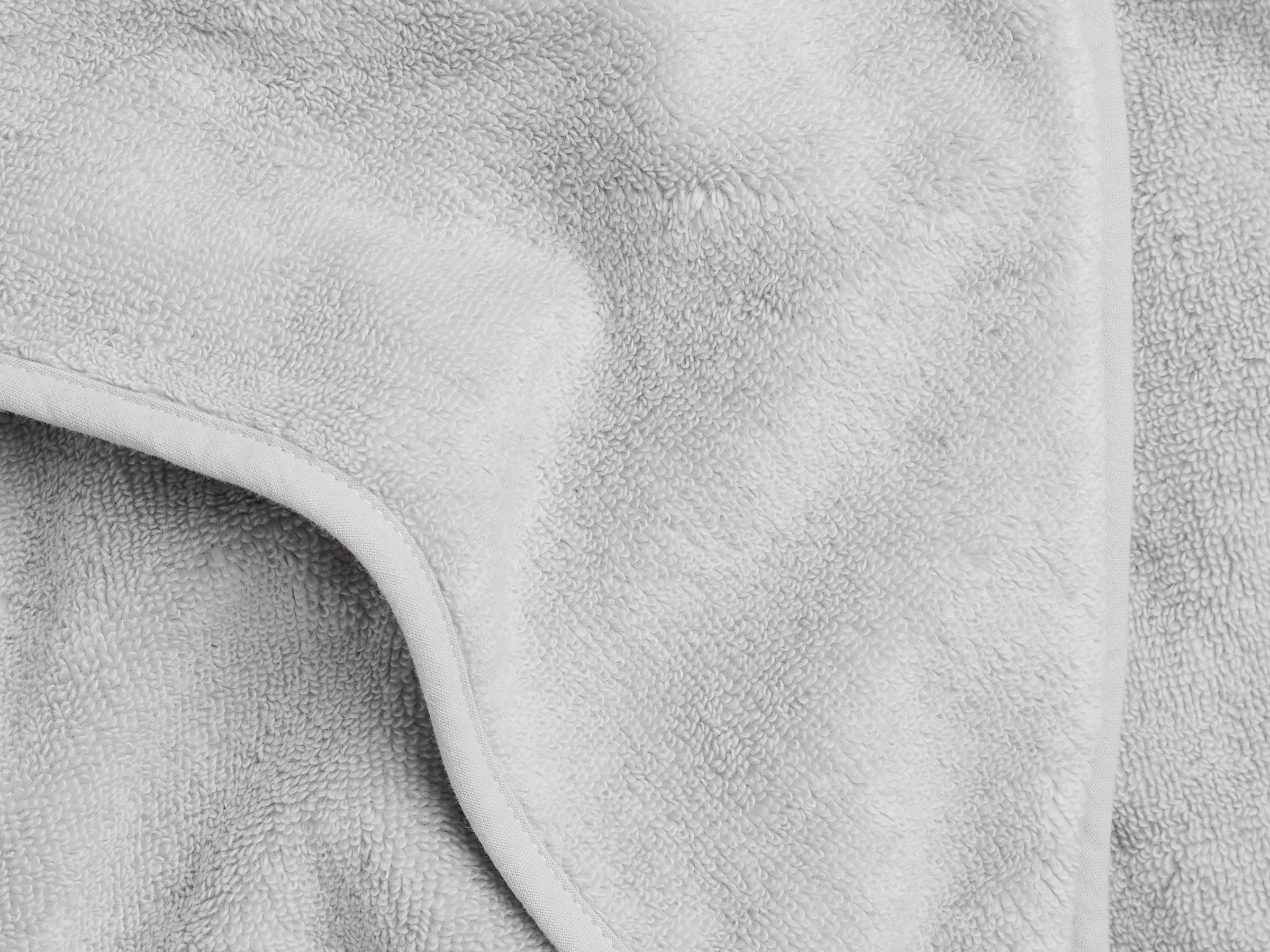 Organic Baby Washcloth - Soft & Hypoallergenic for Sensitive Skin | Light Grey | Gentle Cleansing for Newborns & Infants | Perfect for Bath Time, Diaper Changes & Daily Care