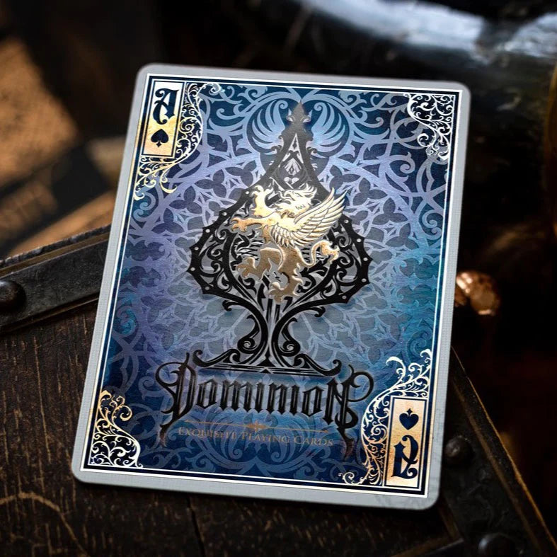Premium Dominion Playing Cards - Classic Card Game for Family & Friends - Perfect for Game Nights, Parties, and Travel Entertainment