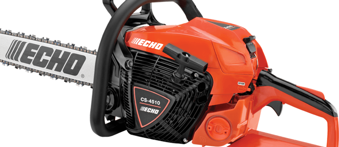 ECHO CS 4510 18-Inch Gas Chainsaw - 45cc 2-Cycle Engine with 16-Inch Bar & Chain - Professional Grade Rear Handle Chainsaw for Tree Cutting, Firewood, and Landscaping