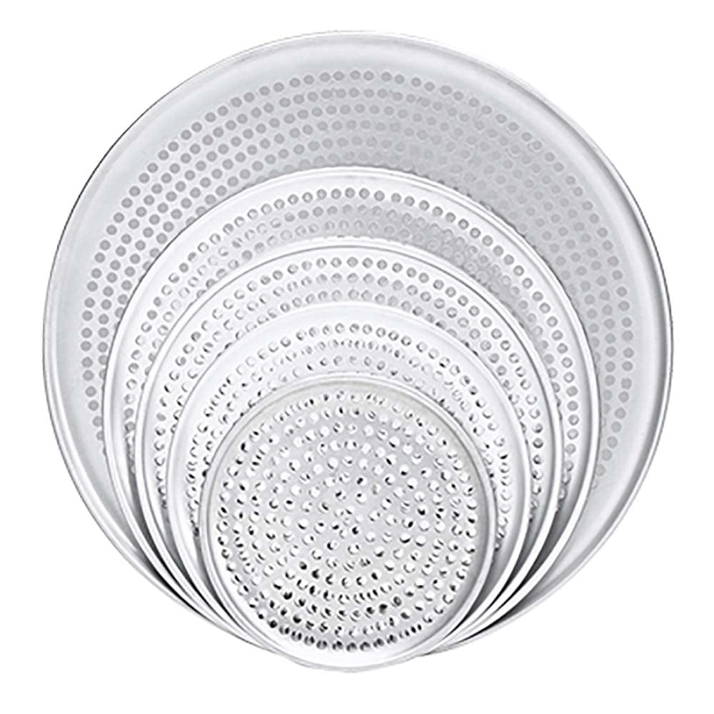 Premium Cuisipro Perforated Pizza Pan - 14 Inch Non-Stick Baking Sheet for Crispy Crust | Perfect for Home Kitchens, Restaurants & Outdoor Pizza Parties