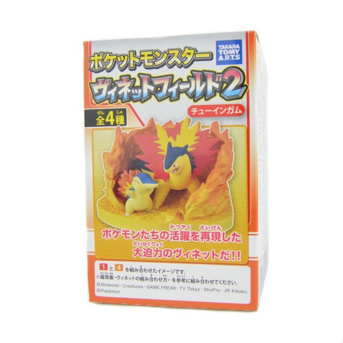 Pokemon Vignette Field Vol. 2 Diorama Figure - Takara Tomy 3 Inch Collectible Toy for Display & Gaming Scenes