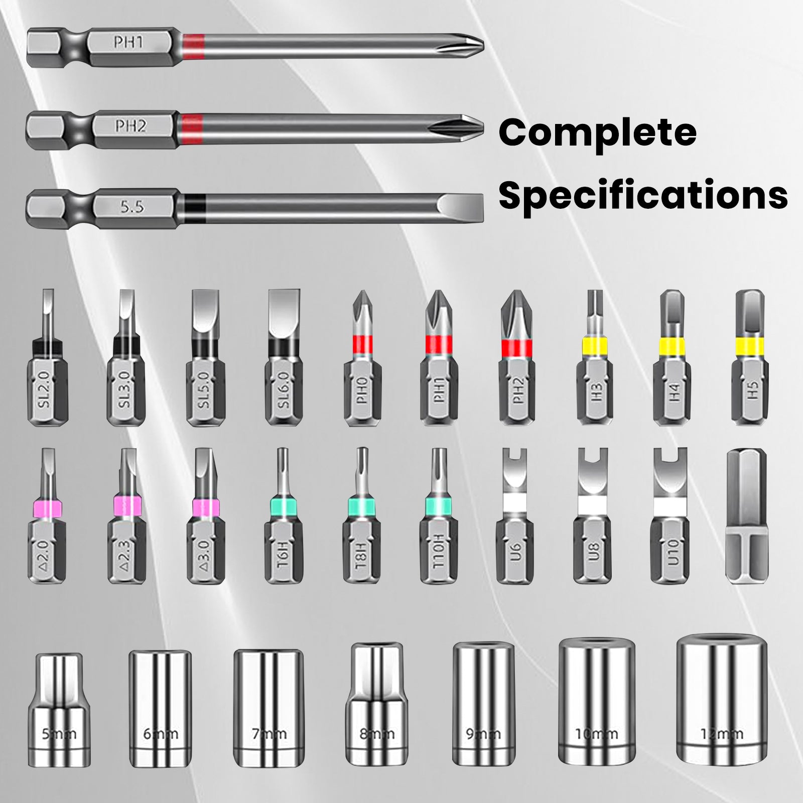 SSIMDER 30 in 1 Precision Screwdriver Set with Magnetic Tips - Professional Multi-Bit Tool Kit for Electronics, Phones, Laptops, Watches & Home Repairs - Perfect for DIY, Technicians & Handymen