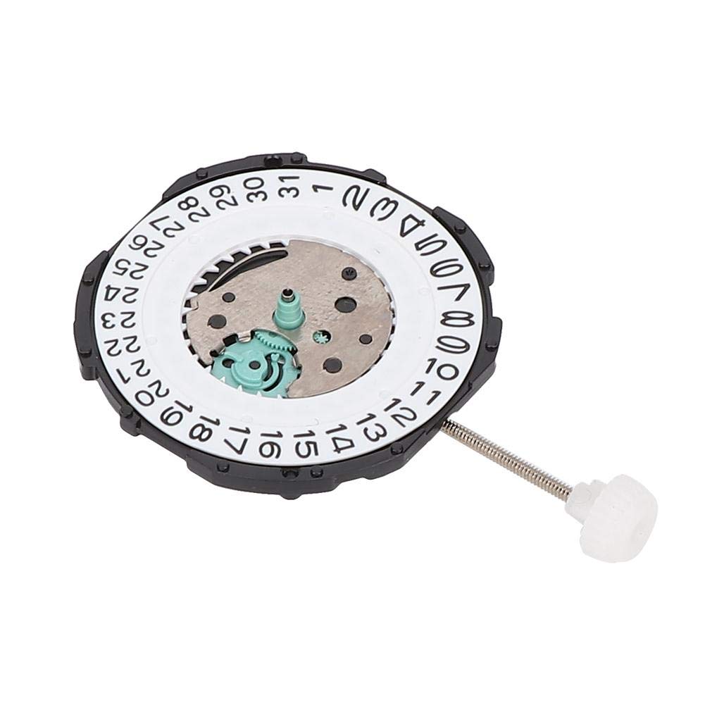Alucy Quartz Watch Movement Replacement Parts - Dual & Single Calendar Watch Movements for DIY Watch Repair | Perfect for Watchmakers, Hobbyists & Watch Enthusiasts