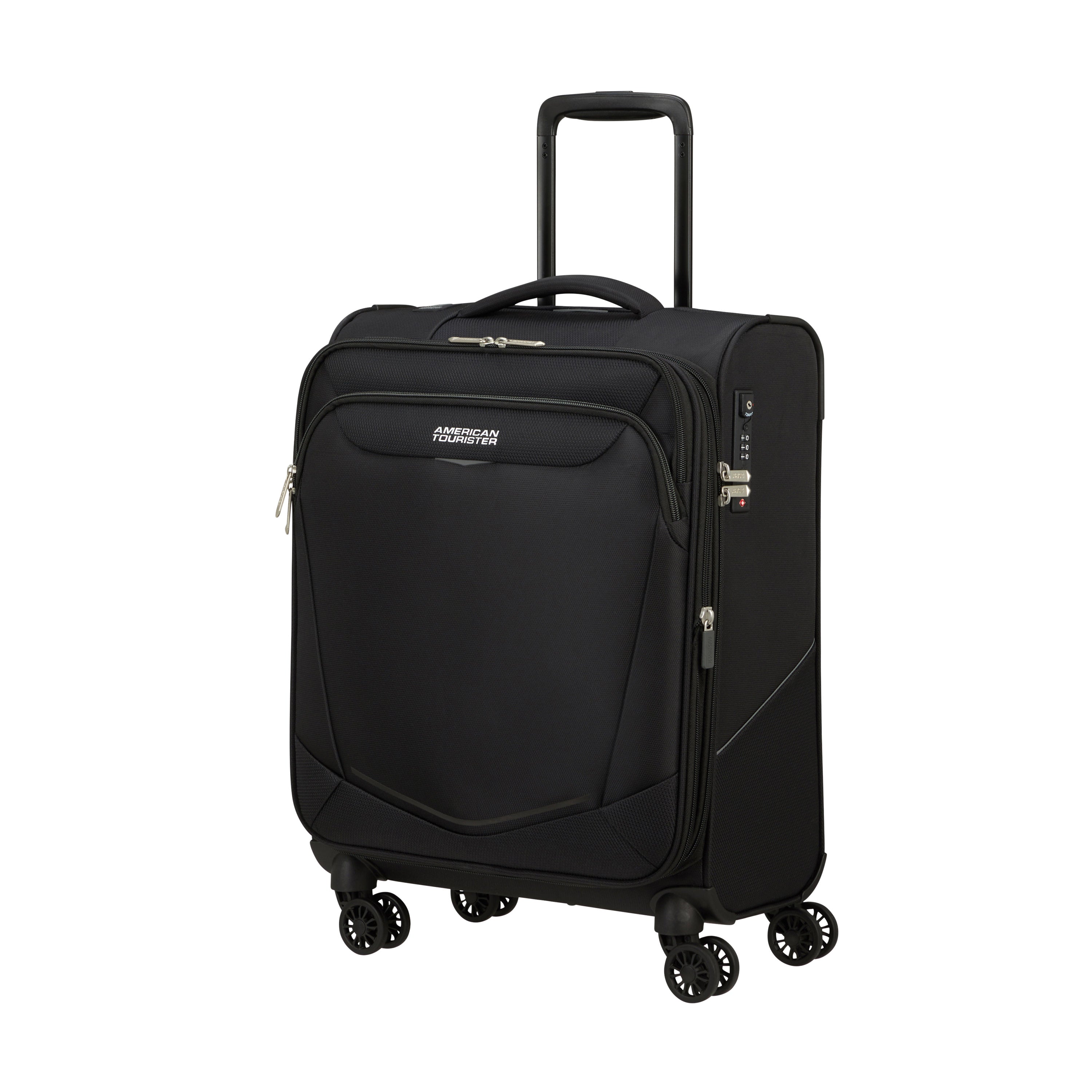 American Tourister Summerride 3 Piece Expandable Spinner Luggage Set - Lightweight Suitcase for Travel, Business & Vacation with 360° Wheels | Perfect for Family Trips, Weekend Getaways & Airplane Carry-On