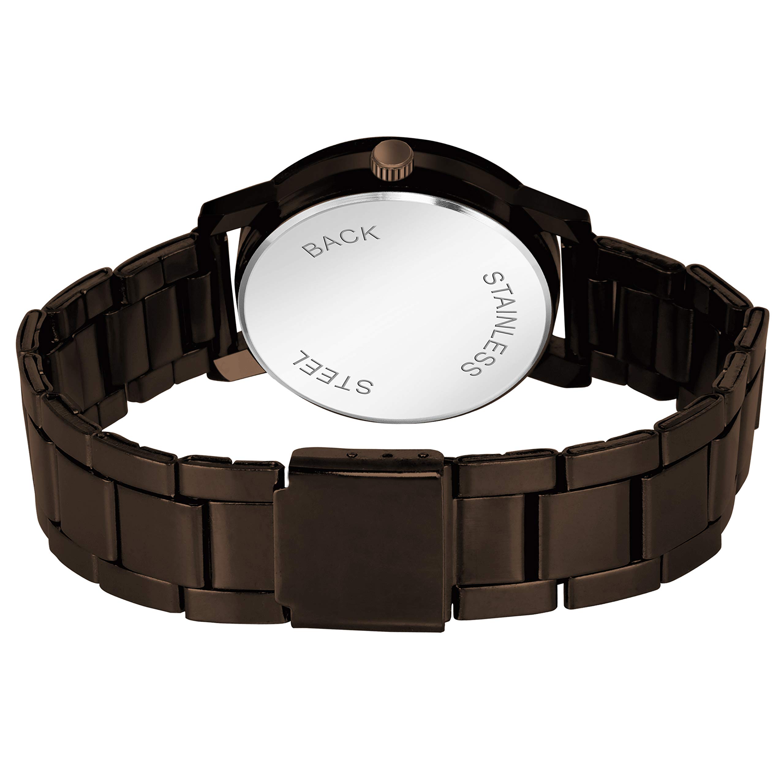 Niyati NX Black Dial Stainless Steel Chrome Plated Analog Watch for Women - Elegant Dress Watch for Office, Party & Everyday Wear