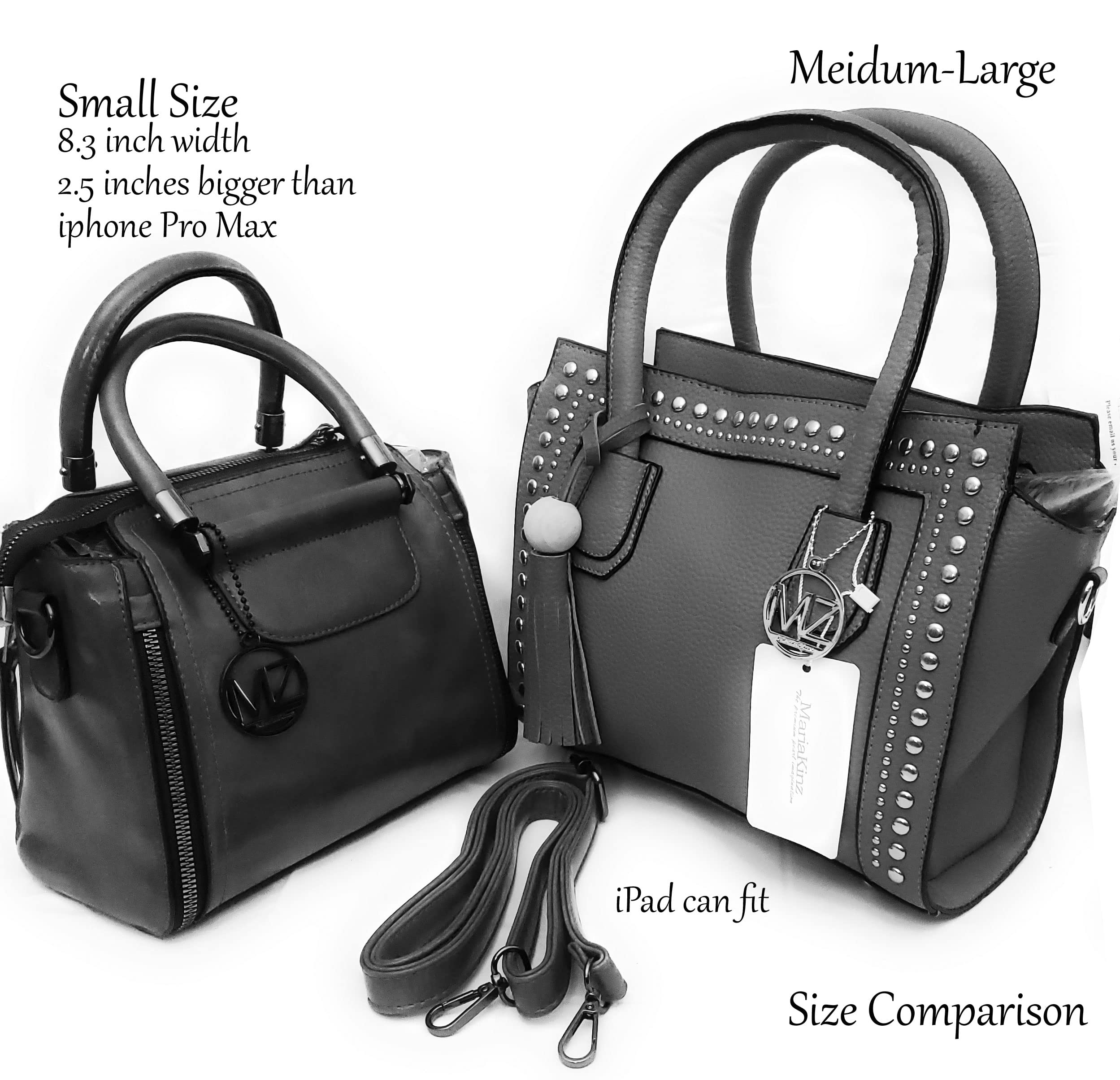 Vegan Leather Crossbody Bag for Women - Stylish Satchel & Tote Handbag - Perfect for Work, Travel & Everyday Use