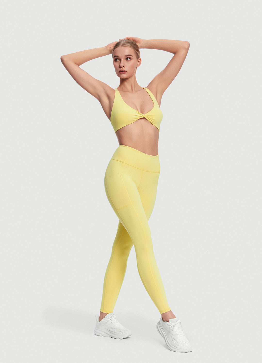 Side Pocket Leggings for Women - High Waist Yoga Pants with Pockets - Workout Running Gym Leggings - Perfect for Yoga, Running & Everyday Wear