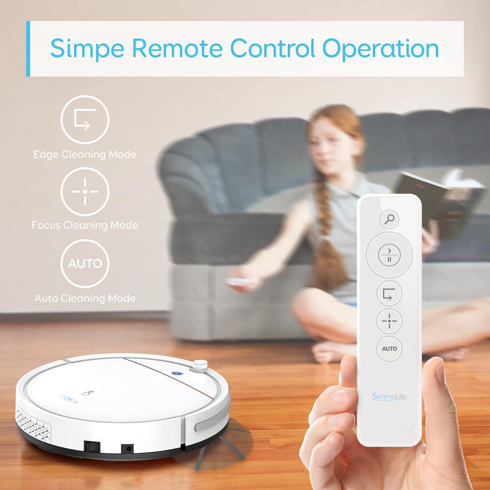 Smart Robot Vacuum Cleaner with Wi-Fi, Auto Mapping, 1500Pa Strong Suction - Ideal for Pet Hair, Hardwood Floors & Large Homes (Works with Alexa & Google Assistant)