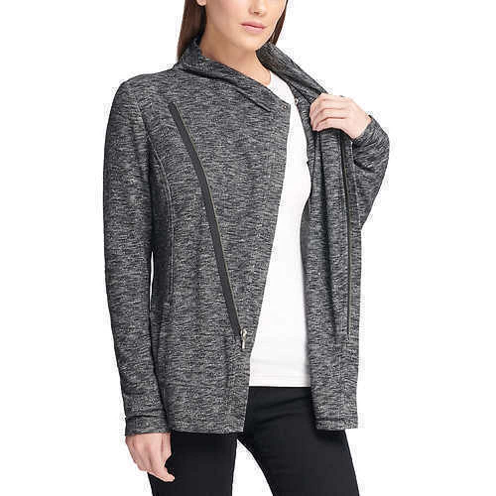GH Bass Women's Knit Zip-Up Cardigan Sweater - Cozy & Stylish for Fall & Winter Layering