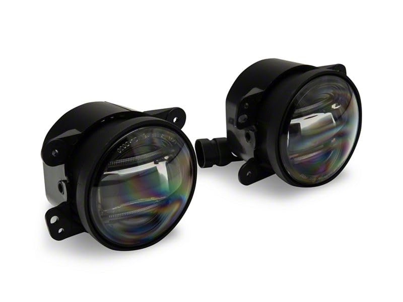 Axial Raxiom Series LED Fog Lights for 2007-2023 Jeep Wrangler JK & JL - Waterproof Off-Road Lighting for Adventure & Night Driving