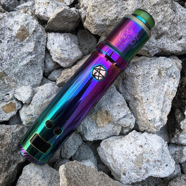 Hellvape Drop Dead RDA 24mm Rebuildable Dripping Atomizer - Best for Cloud Chasing & Flavor Vaping - Perfect for Advanced Vapers & DIY E-Juice Enthusiasts