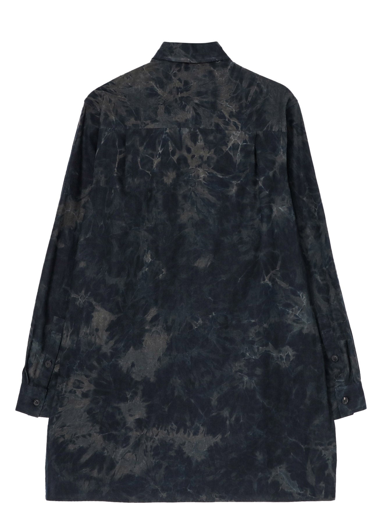 Premium Cotton Linen Blouse with Ink Placket, Tab & Triple Collar - Elegant Office Wear & Casual Outfit for Women