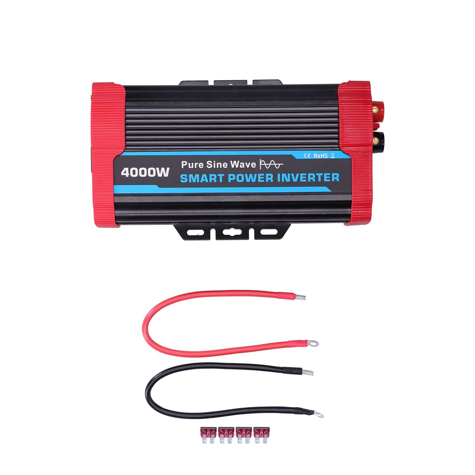 8000W Pure Sine Wave Power Inverter - DC 12V to 220V/240V AC Converter with Fast Charging for Cars, RVs & Camping - Perfect for Road Trips, Outdoor Adventures & Emergency Power Backup